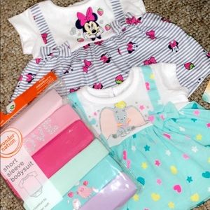 2 Desses/5 pack onesies